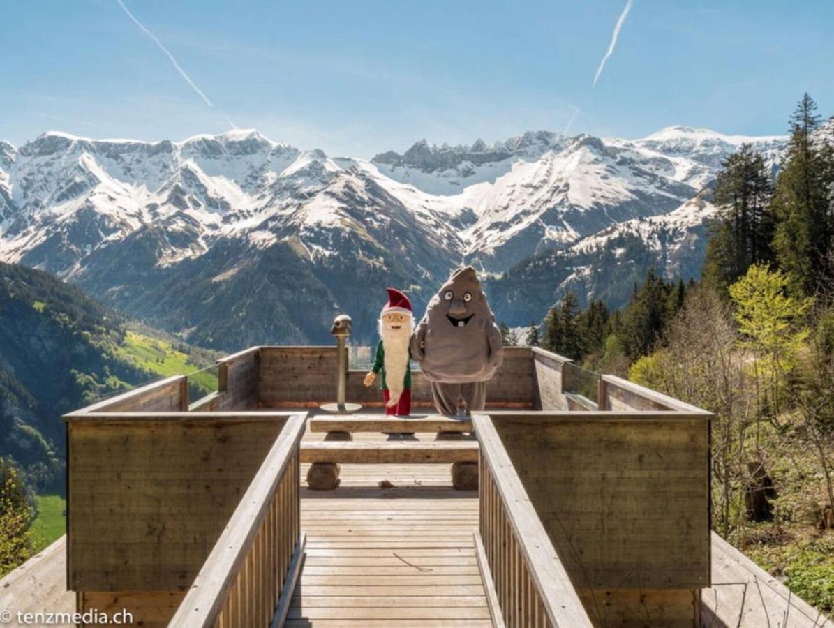 Bed And Breakfast - Die Aelplersuit Fuer Backpackers - Rucksacktouristen Im Berghuesli Linthal Buitenkant foto